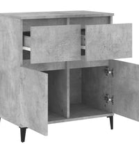 Sideboard Betongrau 60x35x70 cm Holzwerkstoff