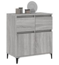 Sideboard Grau Sonoma 60x35x70 cm Holzwerkstoff