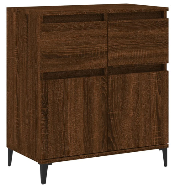 Sideboard Braun Eichen-Optik 60x35x70 cm Holzwerkstoff