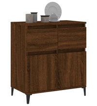 Sideboard Braun Eichen-Optik 60x35x70 cm Holzwerkstoff