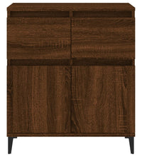 Sideboard Braun Eichen-Optik 60x35x70 cm Holzwerkstoff