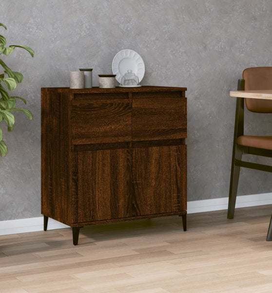 Sideboard Braun Eichen-Optik 60x35x70 cm Holzwerkstoff