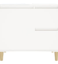 Badschrank Weiß 65x33x60 cm Holzwerkstoff