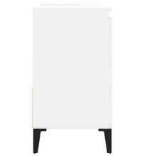 Badschrank Weiß 65x33x60 cm Holzwerkstoff