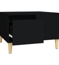 Couchtisch Schwarz 55x55x36,5 cm Holzwerkstoff