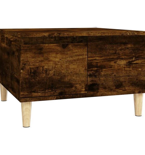 Couchtisch Räuchereiche 55x55x36,5 cm Holzwerkstoff