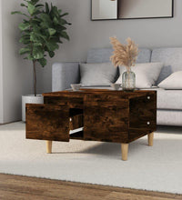 Couchtisch Räuchereiche 55x55x36,5 cm Holzwerkstoff
