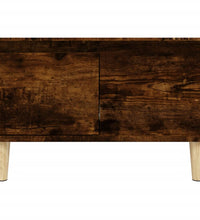 Couchtisch Räuchereiche 55x55x36,5 cm Holzwerkstoff