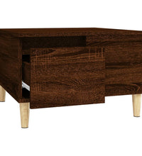 Couchtisch Braun Eichen-Optik 55x55x36,5 cm Holzwerkstoff