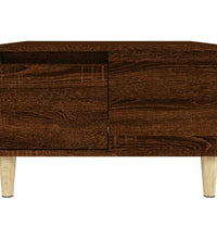 Couchtisch Braun Eichen-Optik 55x55x36,5 cm Holzwerkstoff