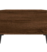 Couchtisch Braun Eichen-Optik 55x55x36,5 cm Holzwerkstoff