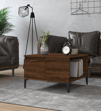 Couchtisch Braun Eichen-Optik 55x55x36,5 cm Holzwerkstoff