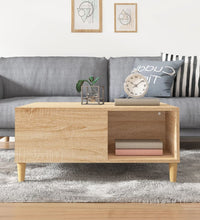Couchtisch Sonoma-Eiche 80x80x36,5 cm Holzwerkstoff