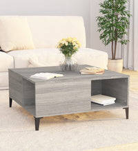 Couchtisch Grau Sonoma 80x80x36,5 cm Holzwerkstoff