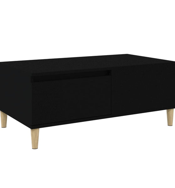Couchtisch Schwarz 90x50x36,5 cm Holzwerkstoff