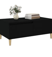 Couchtisch Schwarz 90x50x36,5 cm Holzwerkstoff
