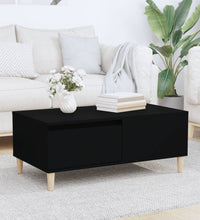 Couchtisch Schwarz 90x50x36,5 cm Holzwerkstoff