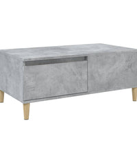 Couchtisch Betongrau 90x50x36,5 cm Holzwerkstoff