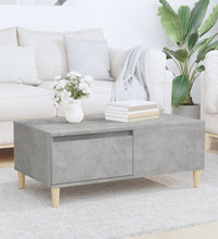 Couchtisch Betongrau 90x50x36,5 cm Holzwerkstoff