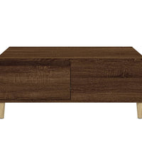 Couchtisch Braun Eichen-Optik 90x50x36,5 cm Holzwerkstoff