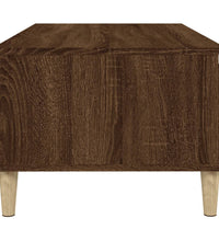Couchtisch Braun Eichen-Optik 90x50x36,5 cm Holzwerkstoff