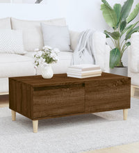 Couchtisch Braun Eichen-Optik 90x50x36,5 cm Holzwerkstoff