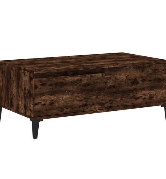 Couchtisch Räuchereiche 90x50x36,5 cm Holzwerkstoff