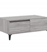 Couchtisch Grau Sonoma 90x50x36,5 cm Holzwerkstoff