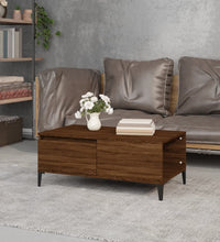 Couchtisch Braun Eichen-Optik 90x50x36,5 cm Holzwerkstoff