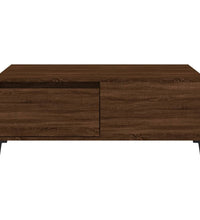 Couchtisch Braun Eichen-Optik 90x50x36,5 cm Holzwerkstoff