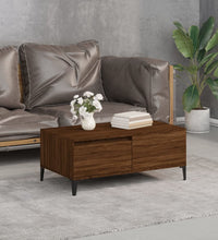 Couchtisch Braun Eichen-Optik 90x50x36,5 cm Holzwerkstoff