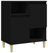 Sideboard Schwarz 60x35x70 cm Holzwerkstoff