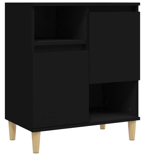 Sideboard Schwarz 60x35x70 cm Holzwerkstoff