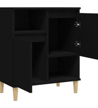 Sideboard Schwarz 60x35x70 cm Holzwerkstoff