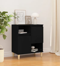 Sideboard Schwarz 60x35x70 cm Holzwerkstoff