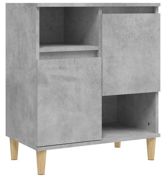 Sideboard Betongrau 60x35x70 cm Holzwerkstoff