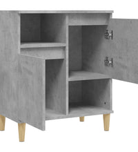 Sideboard Betongrau 60x35x70 cm Holzwerkstoff