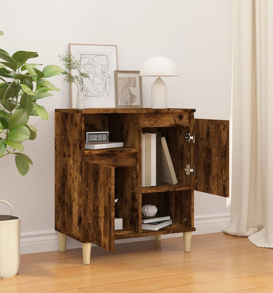 Sideboard Räuchereiche 60x35x70 cm Holzwerkstoff