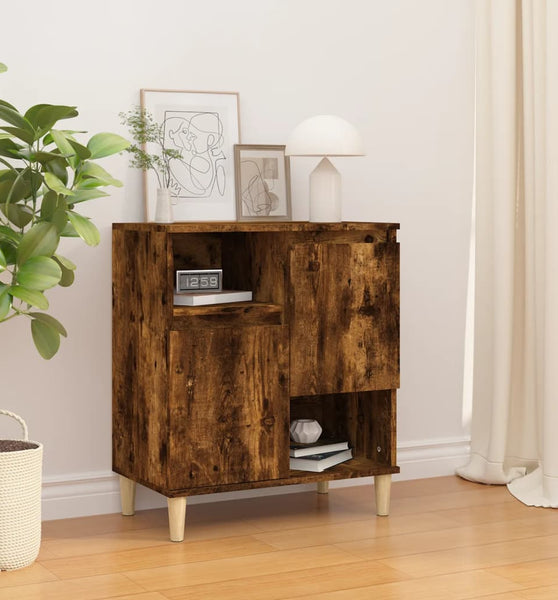 Sideboard Räuchereiche 60x35x70 cm Holzwerkstoff