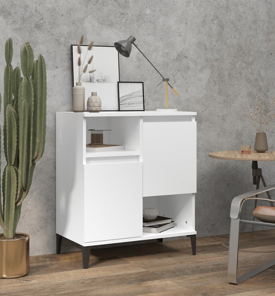 Sideboard Weiß 60x35x70 cm Holzwerkstoff