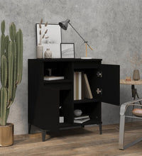 Sideboard Schwarz 60x35x70 cm Holzwerkstoff