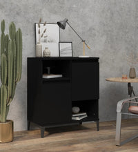 Sideboard Schwarz 60x35x70 cm Holzwerkstoff