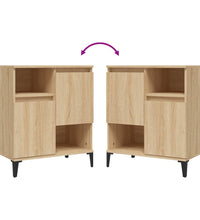 Sideboard Sonoma-Eiche 60x35x70 cm Holzwerkstoff