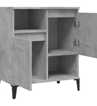 Sideboard Betongrau 60x35x70 cm Holzwerkstoff