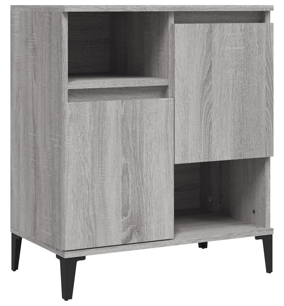 Sideboard Grau Sonoma 60x35x70 cm Holzwerkstoff