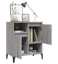 Sideboard Grau Sonoma 60x35x70 cm Holzwerkstoff