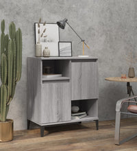 Sideboard Grau Sonoma 60x35x70 cm Holzwerkstoff