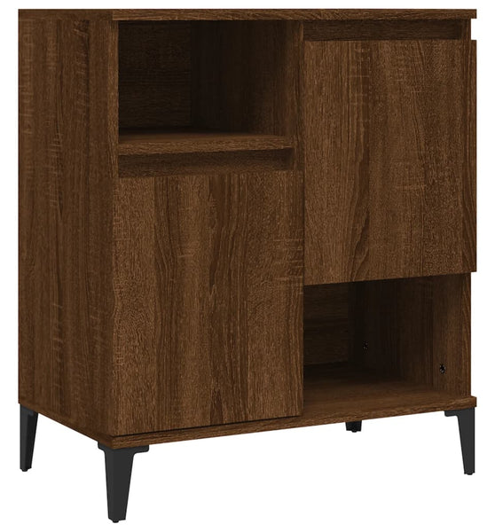 Sideboard Braun Eichen-Optik 60x35x70 cm Holzwerkstoff