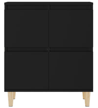 Sideboard Schwarz 60x35x70 cm Holzwerkstoff