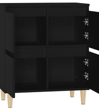 Sideboard Schwarz 60x35x70 cm Holzwerkstoff